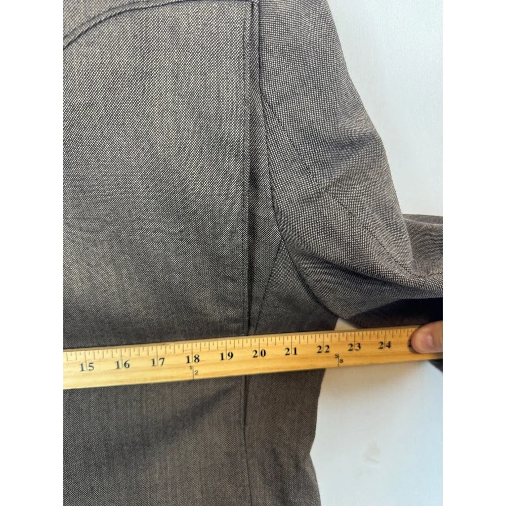 Circle S Mens‎ Western Blazer Brown 100% Wool Elbow Patches Sport Coat 42R